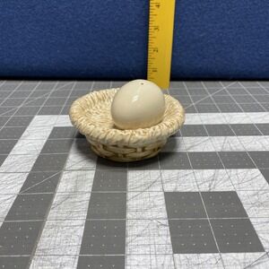 Sakura Egg in Nest Ceramic Salt Or Pepper Shaker 2 Pieces Replacement Pieces